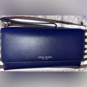 Henri Bendel NWOT Uptown Continental Clutch/Wallet With Dust Bag